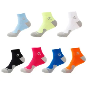 Multicolor Adult Fitness Socks Simple Socks - 6 Pairs