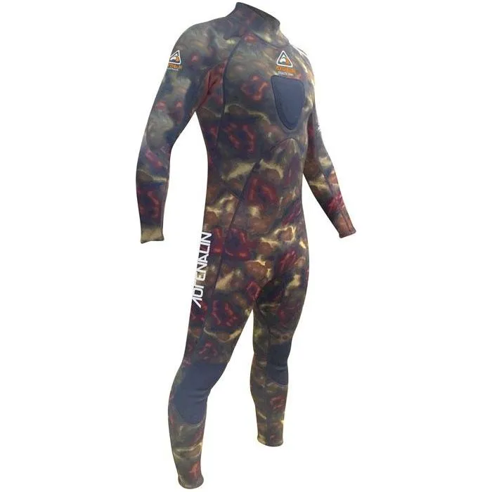 4223316    ~ ADREN 3MM CAMO STEAMER WETSUIT