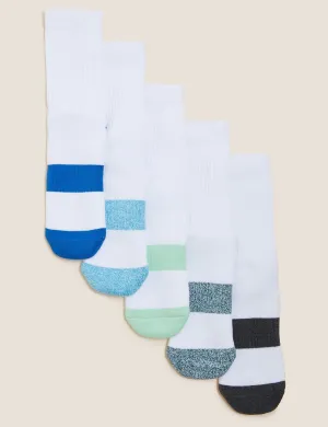 5pk Cotton Rich Sports Socks