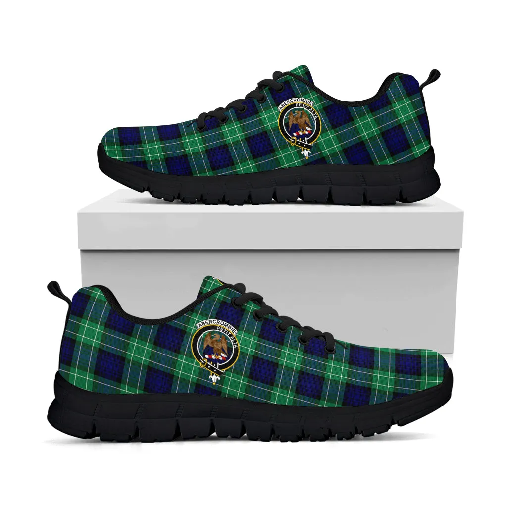 Abercrombie Tartan Sneakers with Family Crest