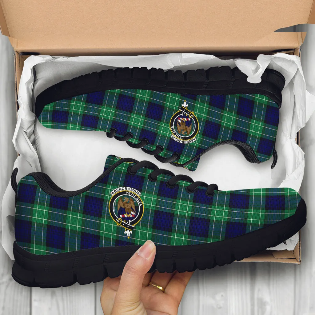 Abercrombie Tartan Sneakers with Family Crest