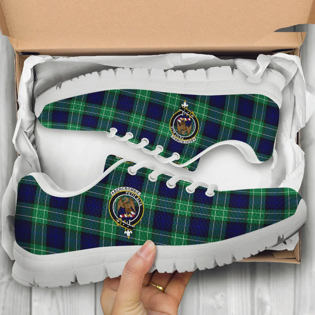 Abercrombie Tartan Sneakers with Family Crest