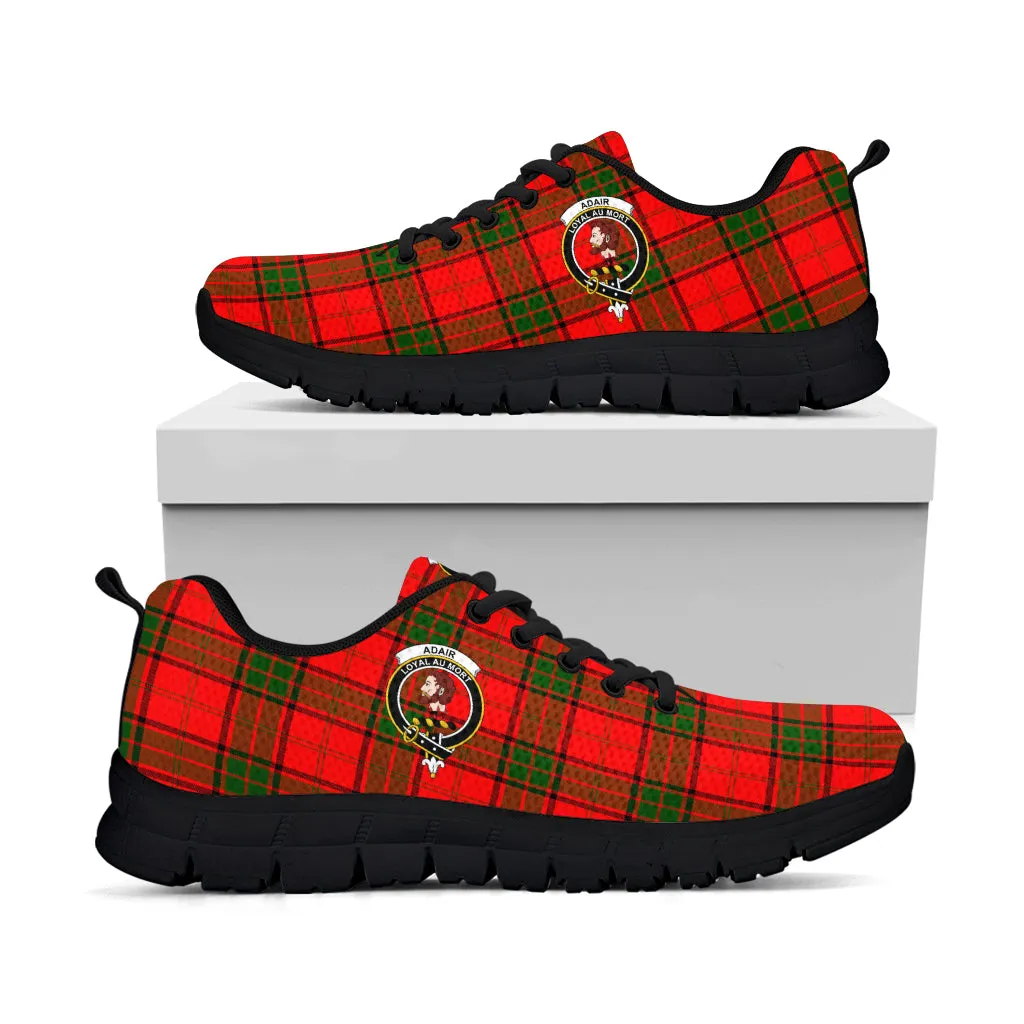 Adair Tartan Sneakers with Family Crest