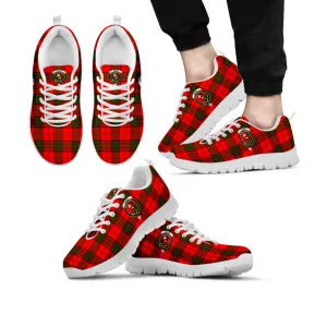 Adair Tartan Sneakers with Family Crest