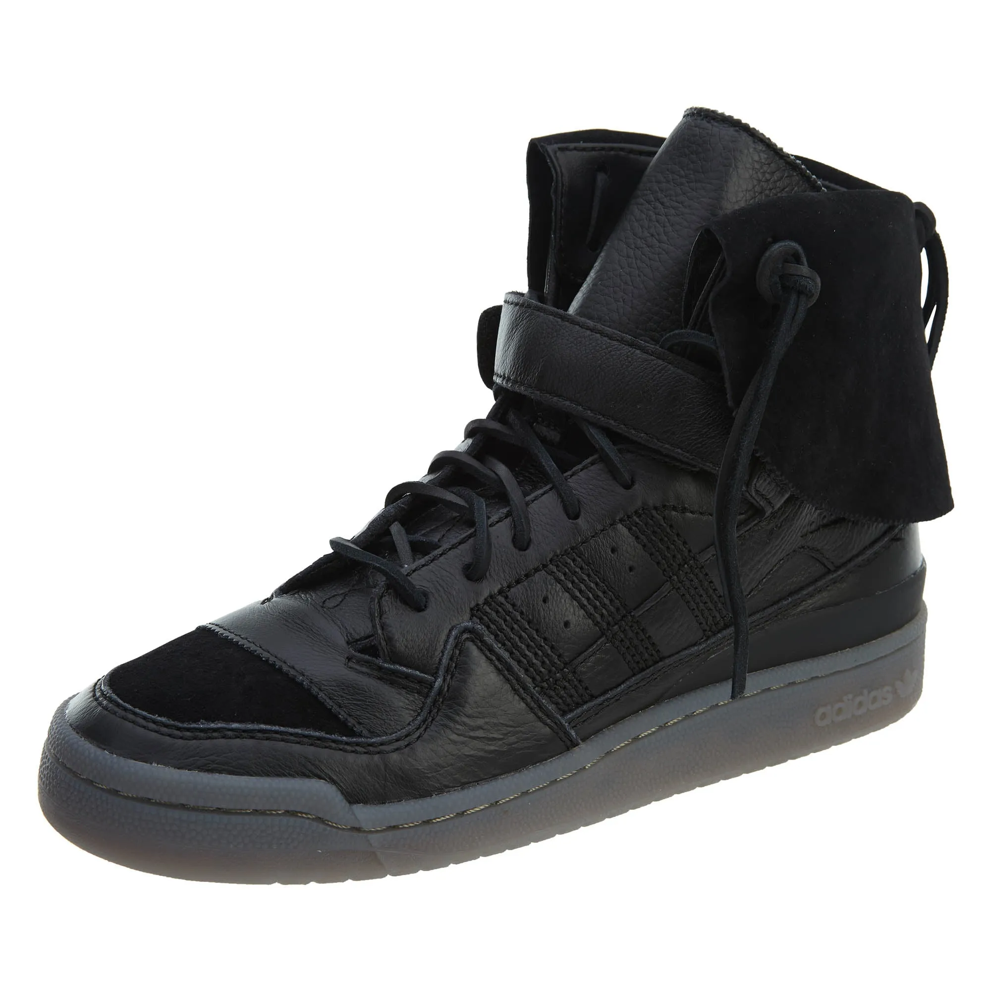 Adidas Originals Forum Hi Black Clay Mens Style :B27670