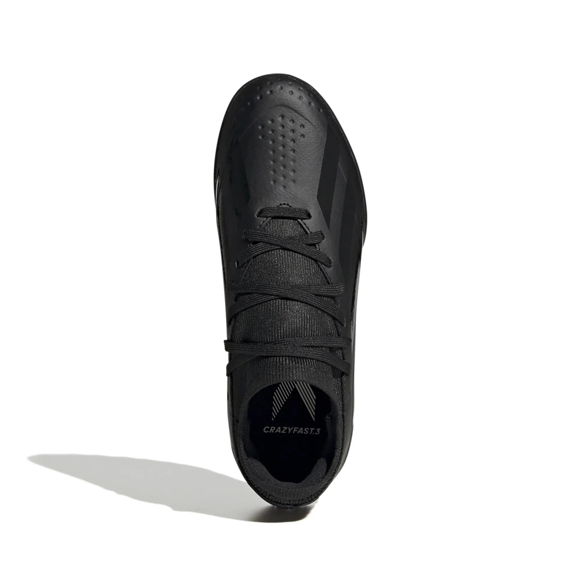 adidas X CrazyFast.3 TF Turf Soccer Cleat - Black/Black