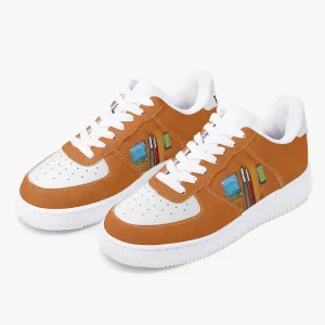 All is well New Low-Top Leather Sports Sneakers