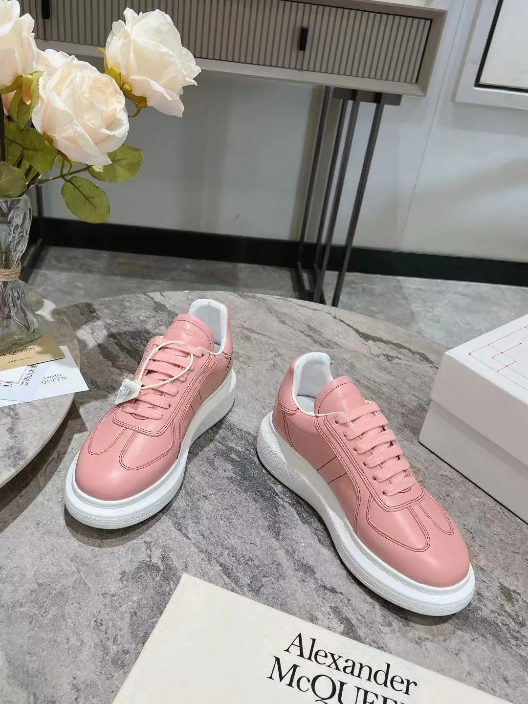 ALMC Light Low Pink Women Sneakers-158