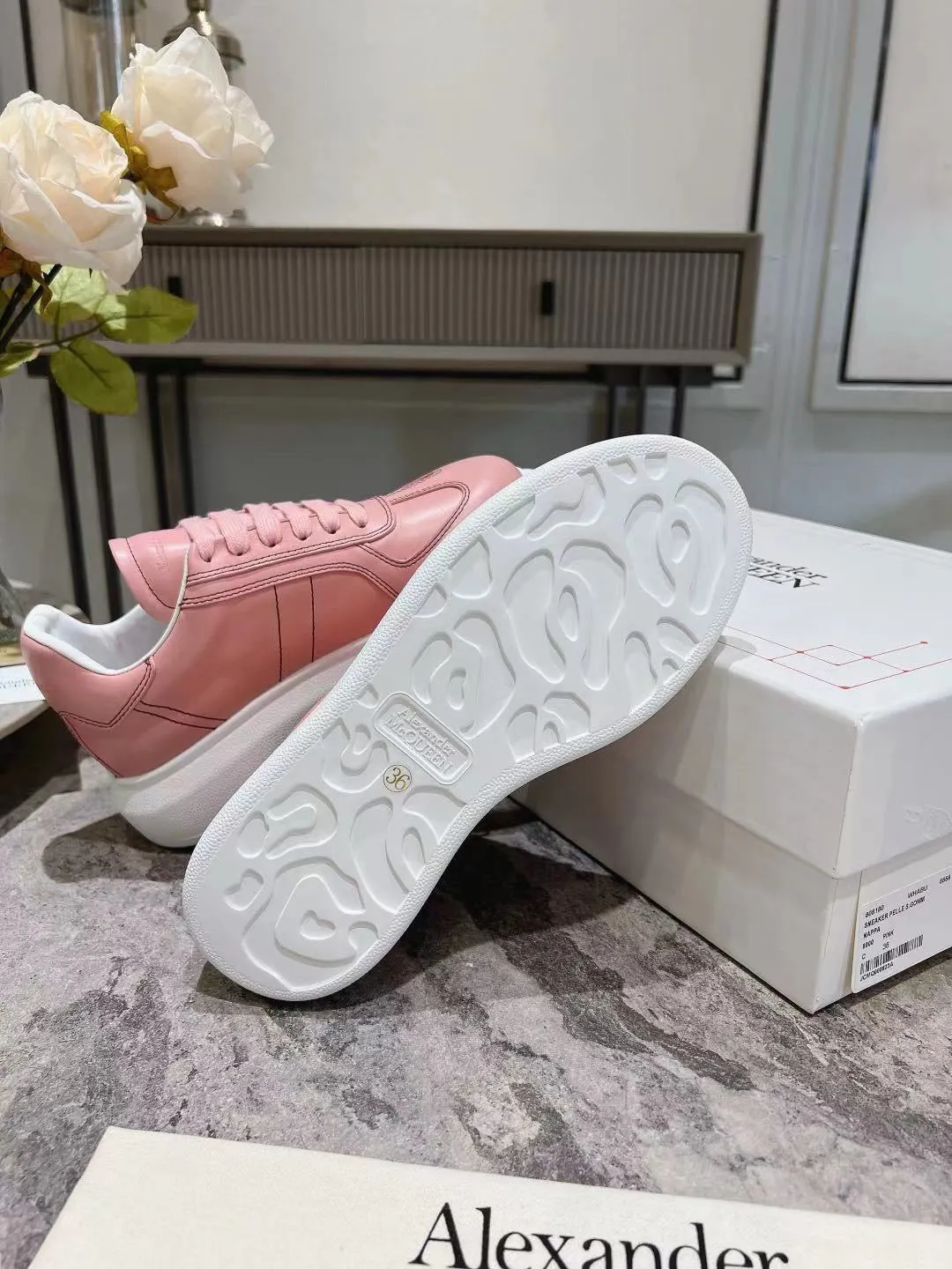 ALMC Light Low Pink Women Sneakers-158