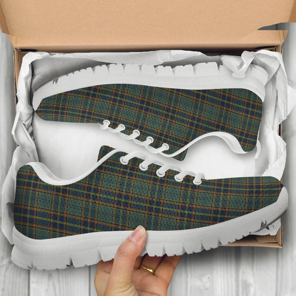 Antrim County Ireland Tartan Sneakers