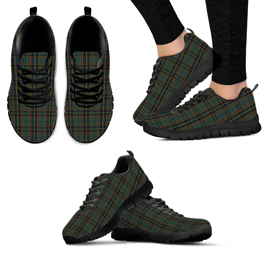 Antrim County Ireland Tartan Sneakers