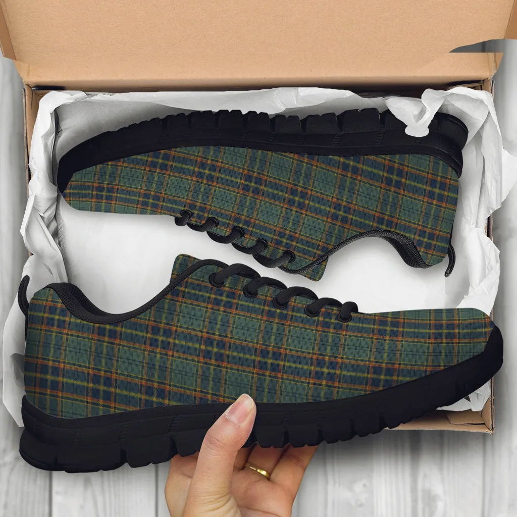 Antrim County Ireland Tartan Sneakers