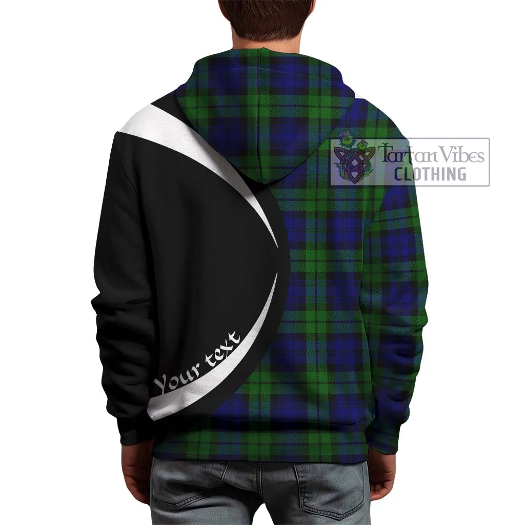 Bannatyne Tartan Hoodie with Family Crest Circle Style