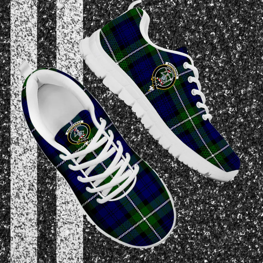 Bannerman Tartan Sneakers with Family Crest