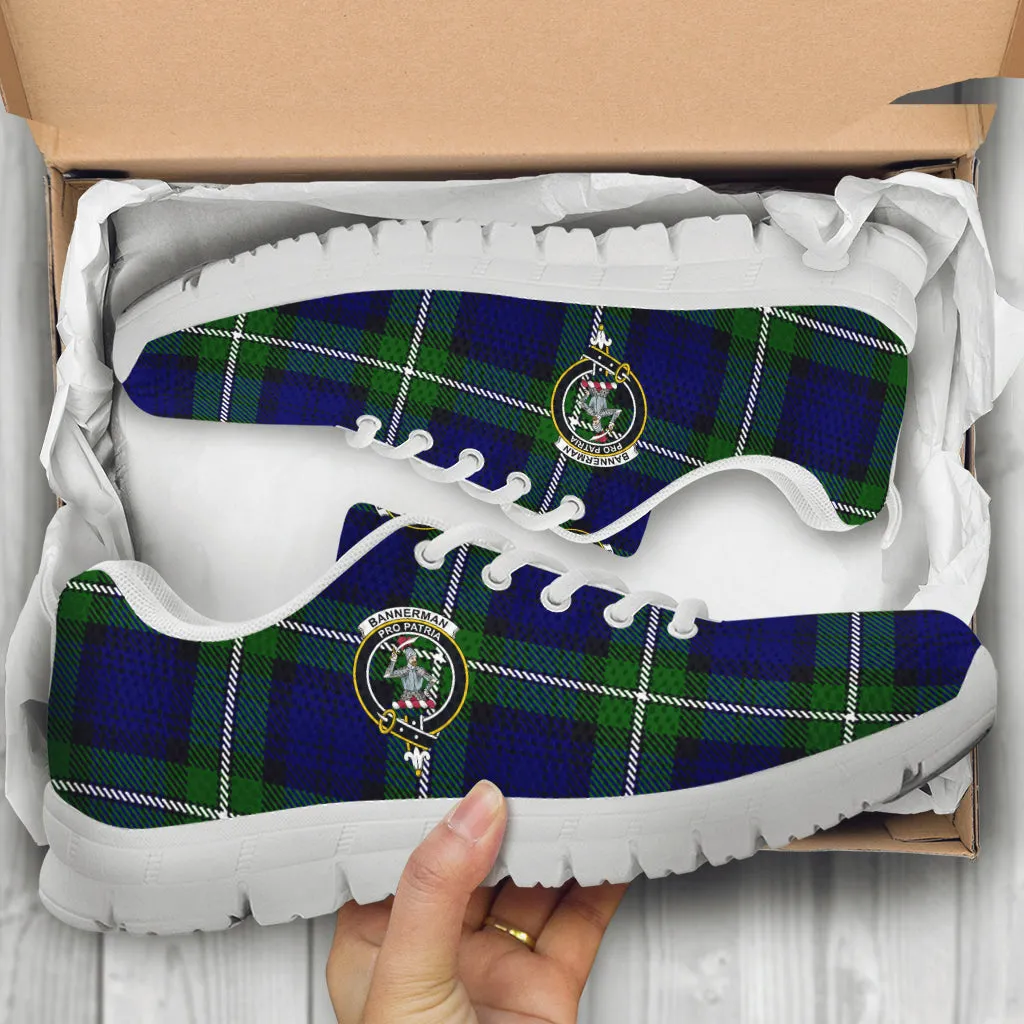 Bannerman Tartan Sneakers with Family Crest