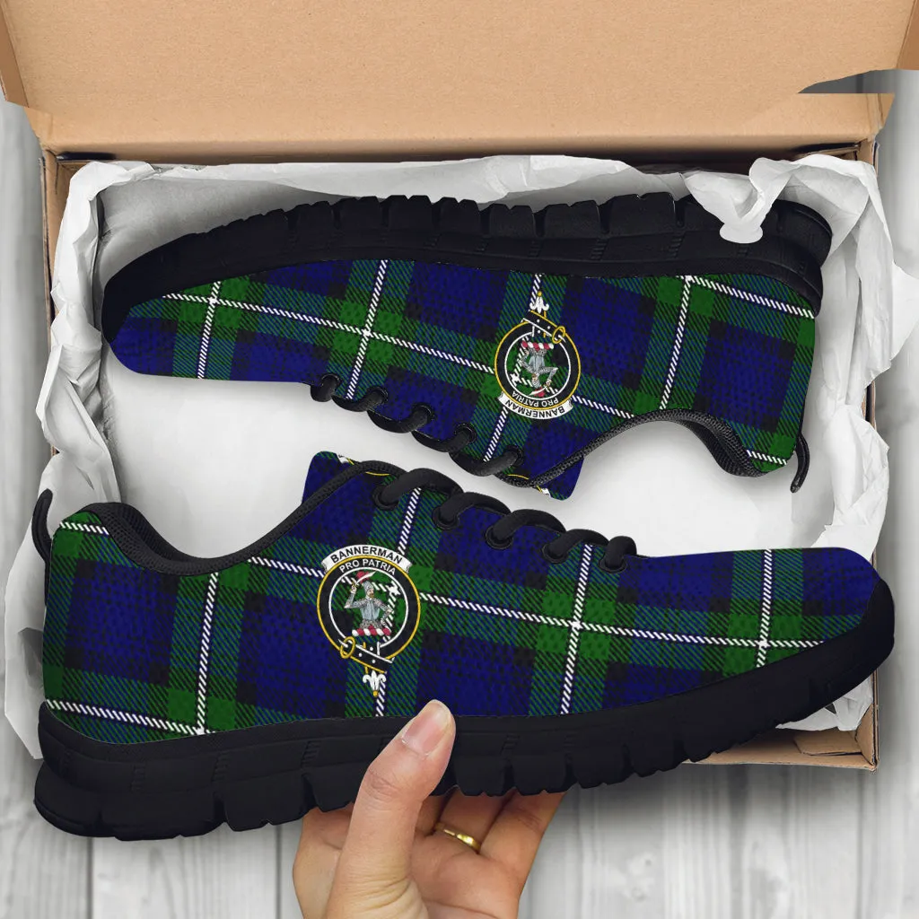 Bannerman Tartan Sneakers with Family Crest