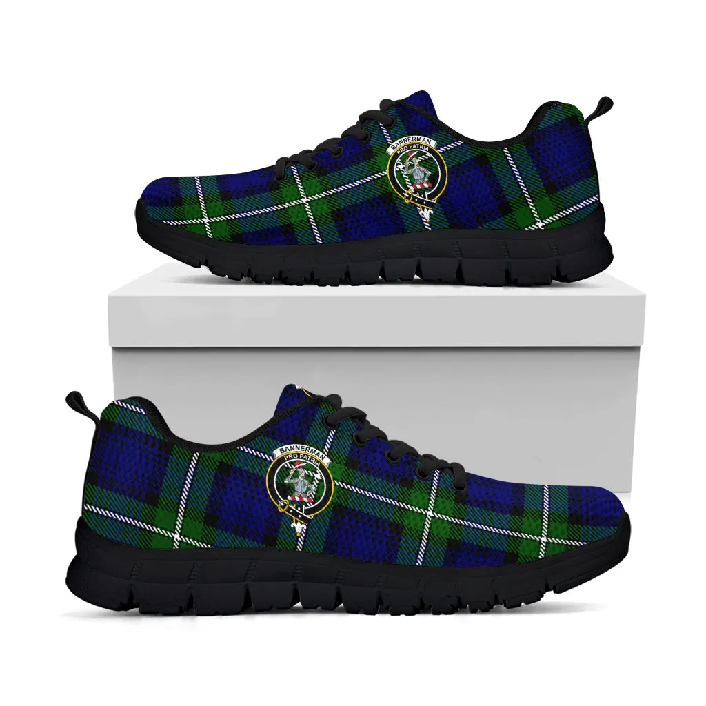 Bannerman Tartan Sneakers with Family Crest