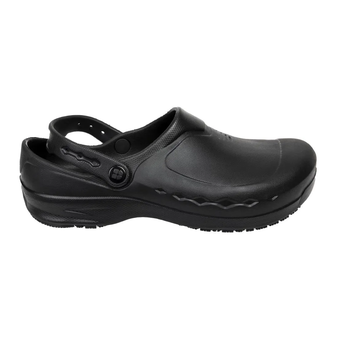 BB569-37 Shoes for Crews Zinc Clogs Black