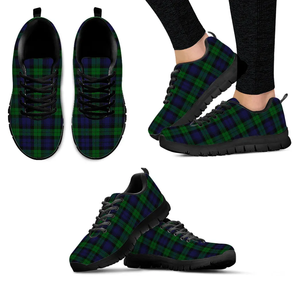 Black Watch Tartan Sneakers