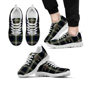 Blair Dress Tartan Sneakers with Family Crest