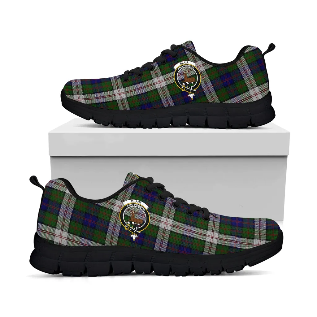 Blair Dress Tartan Sneakers with Family Crest