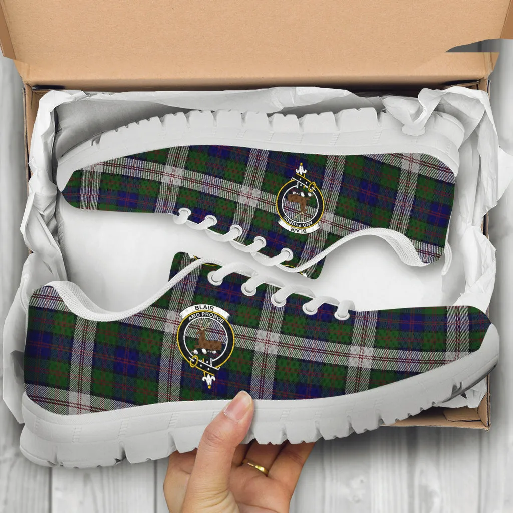 Blair Dress Tartan Sneakers with Family Crest