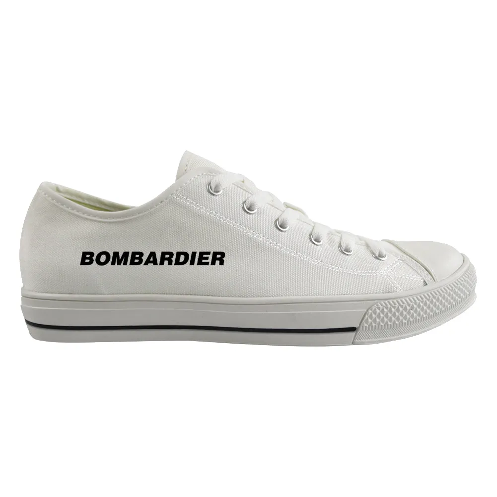 Bombardier & Text Designed Canvas Shoes (Men)