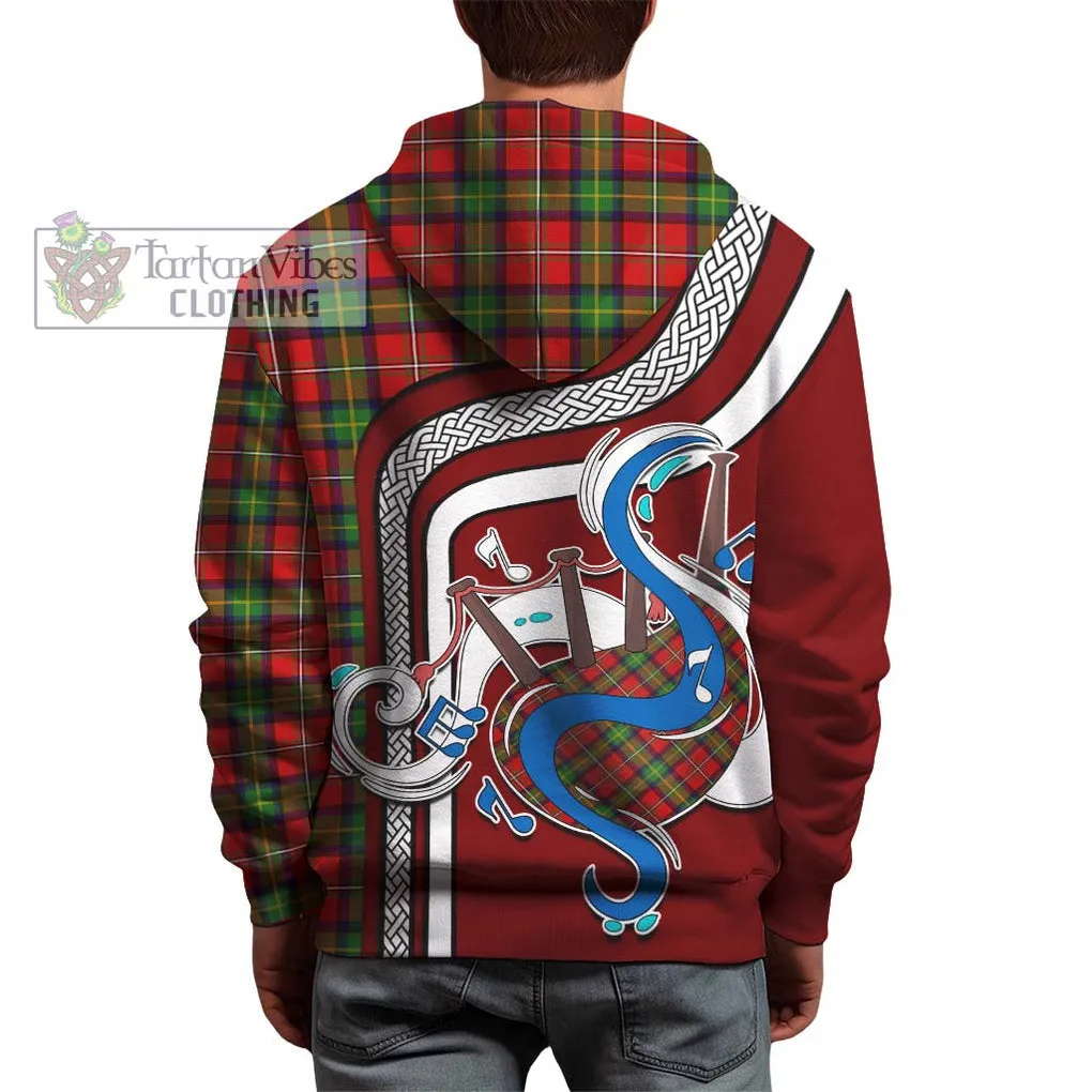 Boyd Tartan Hoodie with Epic Bagpipe Style