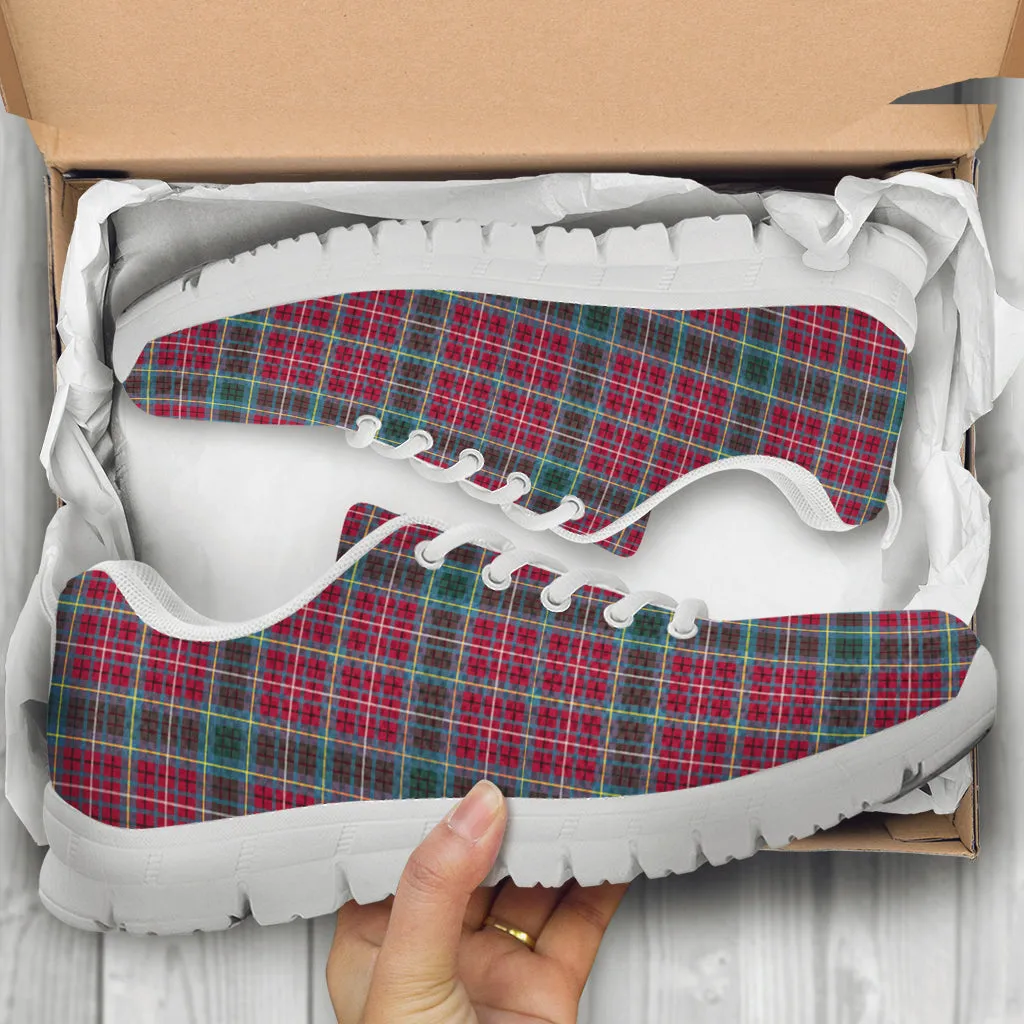 British Columbia Province Canada Tartan Sneakers