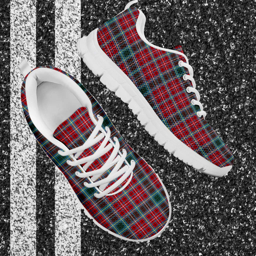 British Columbia Province Canada Tartan Sneakers