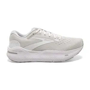 'Brooks' Women's Ghost Max - White / Oyster / Metallic Silver