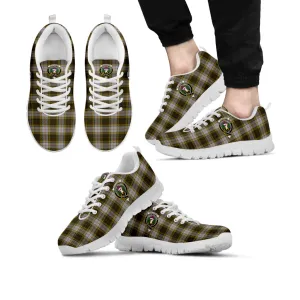 Buchanan Dress Tartan Sneakers with Family Crest