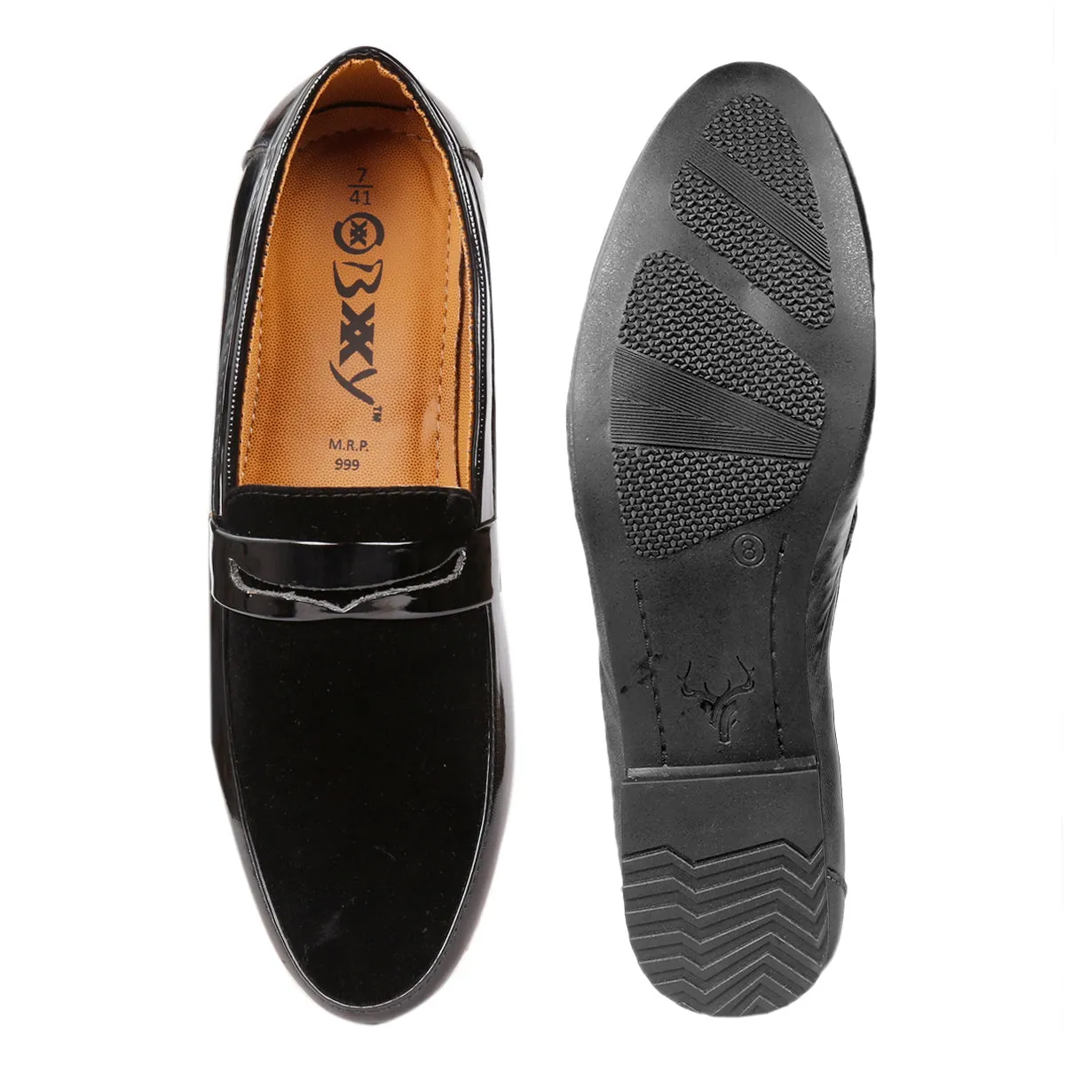 BXXY Men's Loafers Pu Upper Loafer & Mocassins Shoes.