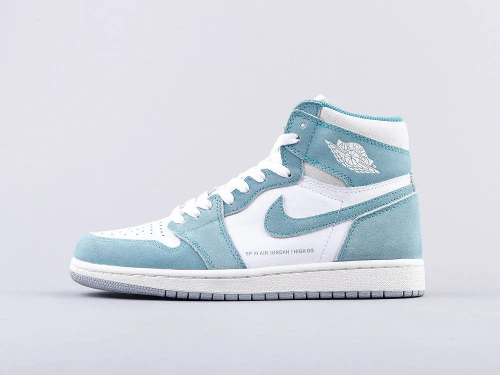 CE - AJ1 Green Suede Tiffany