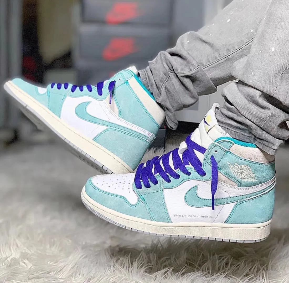 CE - AJ1 Green Suede Tiffany