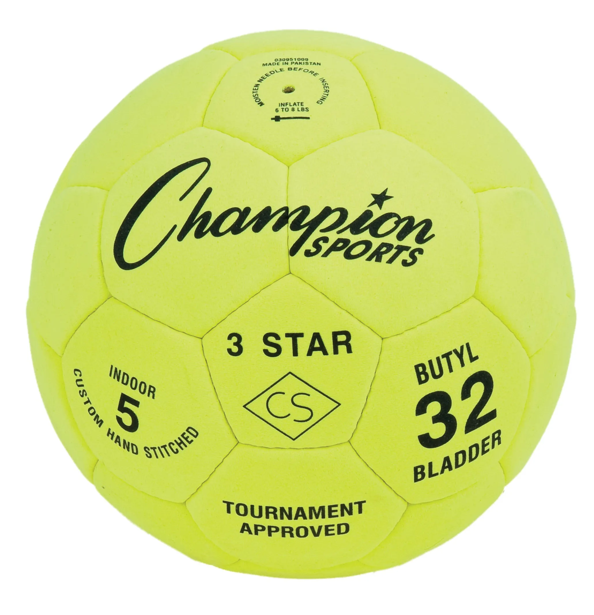 Champion Sports 3 Star Indoor Soccer Ball