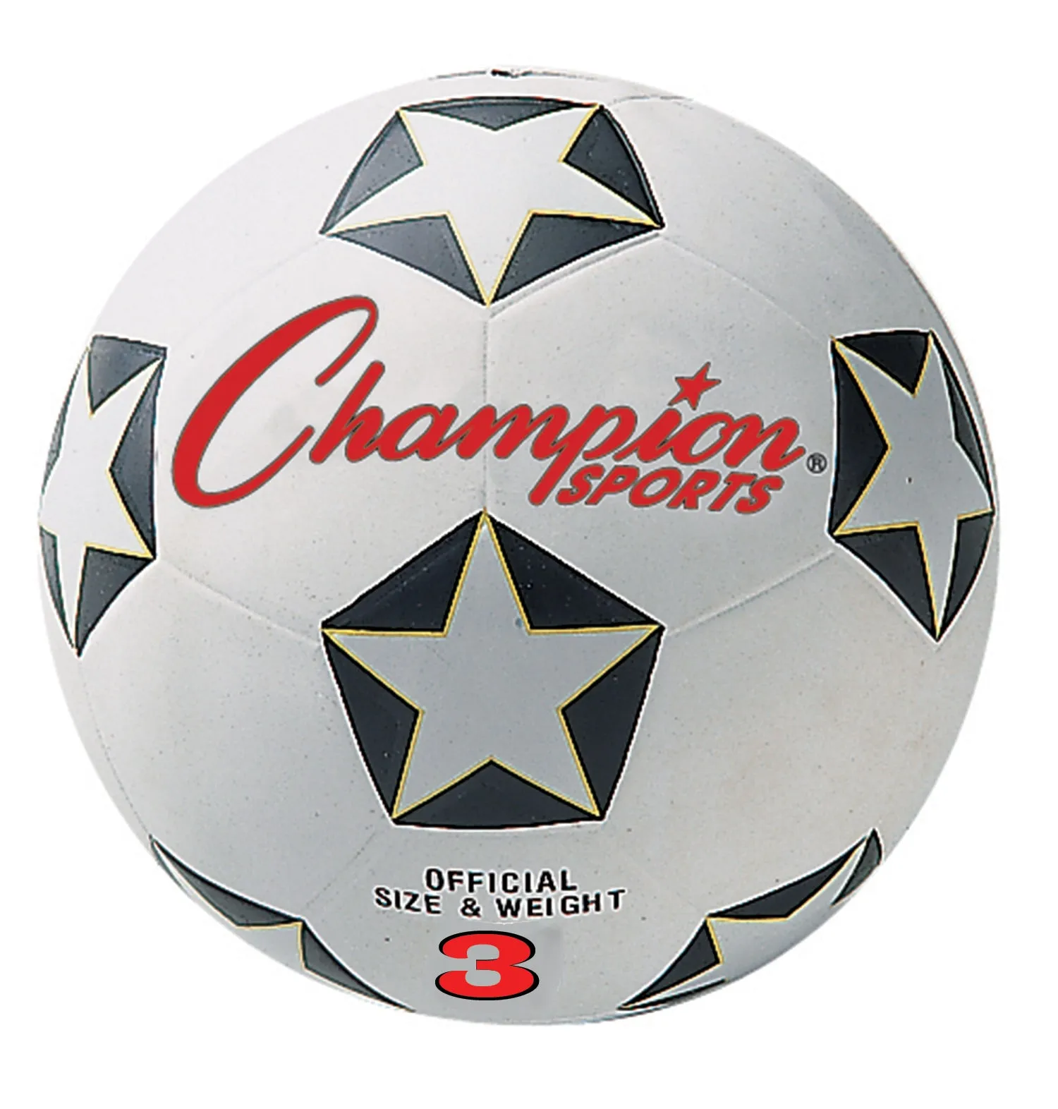 Champion Sports Rubber Soccer Ball