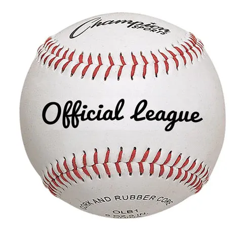 Champion Sports SEI Certified Baseball - Dozen