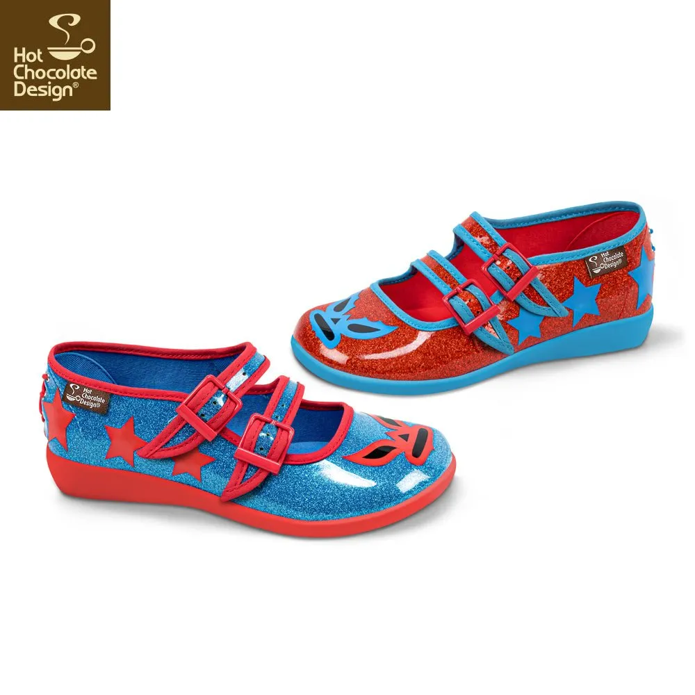 Chocolaticas® LUCHADOR Women's Mary Jane Flat