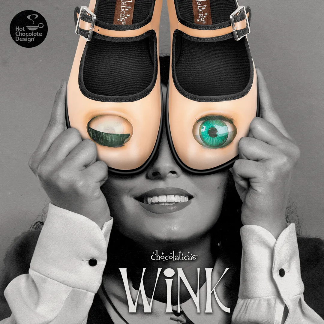 Chocolaticas® WINK Mary Jane Flat