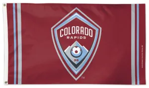 Colorado Rapids Official MLS Soccer DELUXE 3' x 5' Flag - Wincraft Inc.