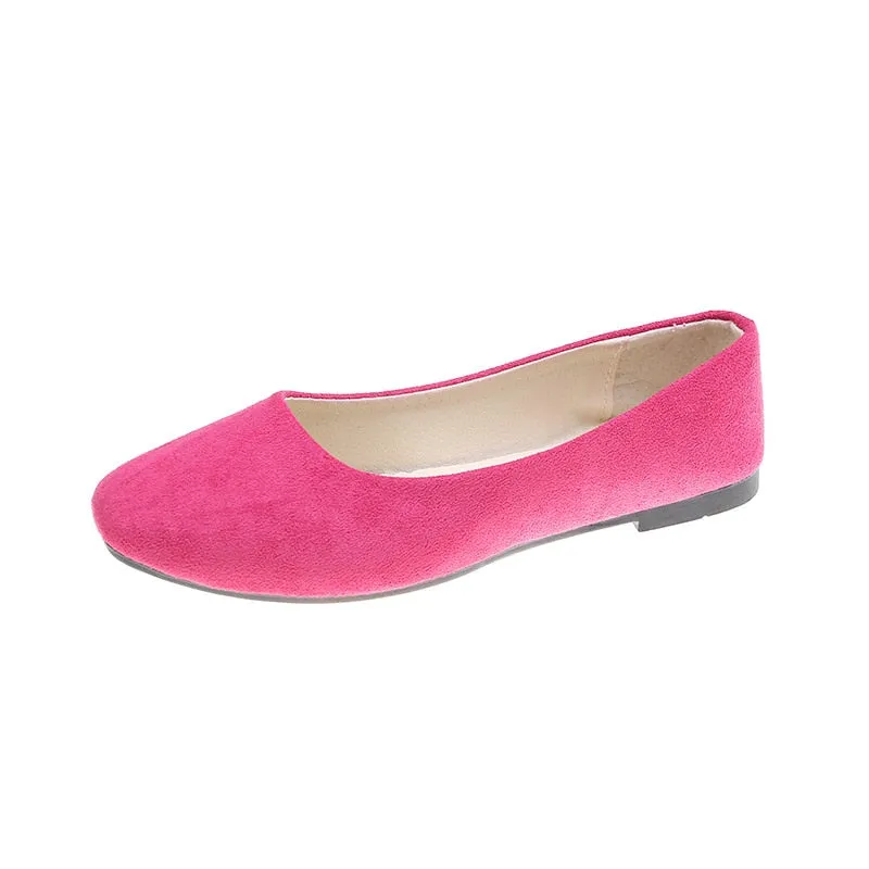 Comfortable and Casual Flat Ballerina Shoes