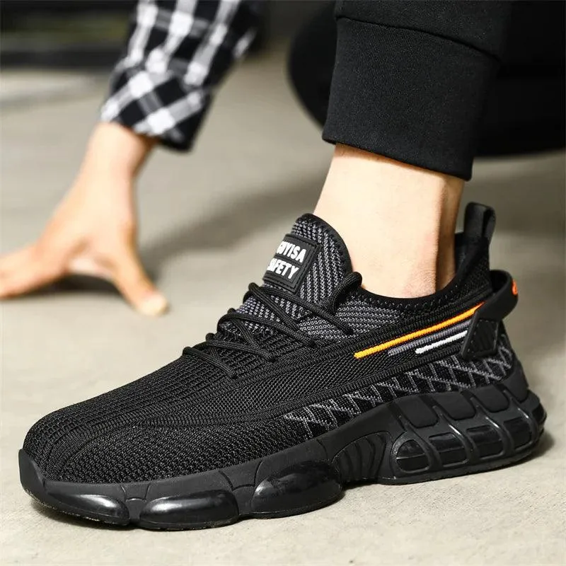 CS3018 Men's Casual Shoes: Work Sneakers with Safety Boots