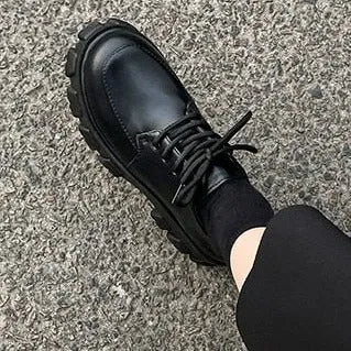 Dark Academia Brogue Shoes