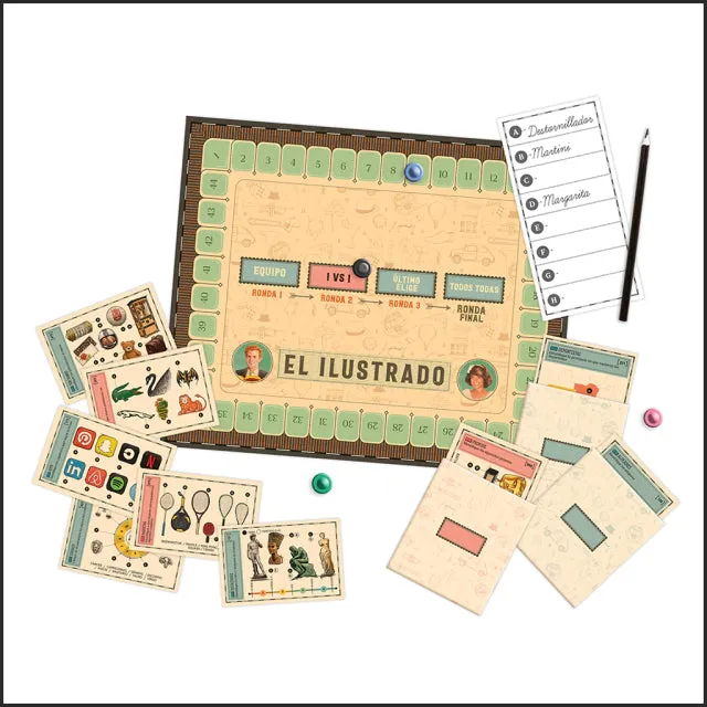 El Ilustrado General Culture Board Game By Maldón