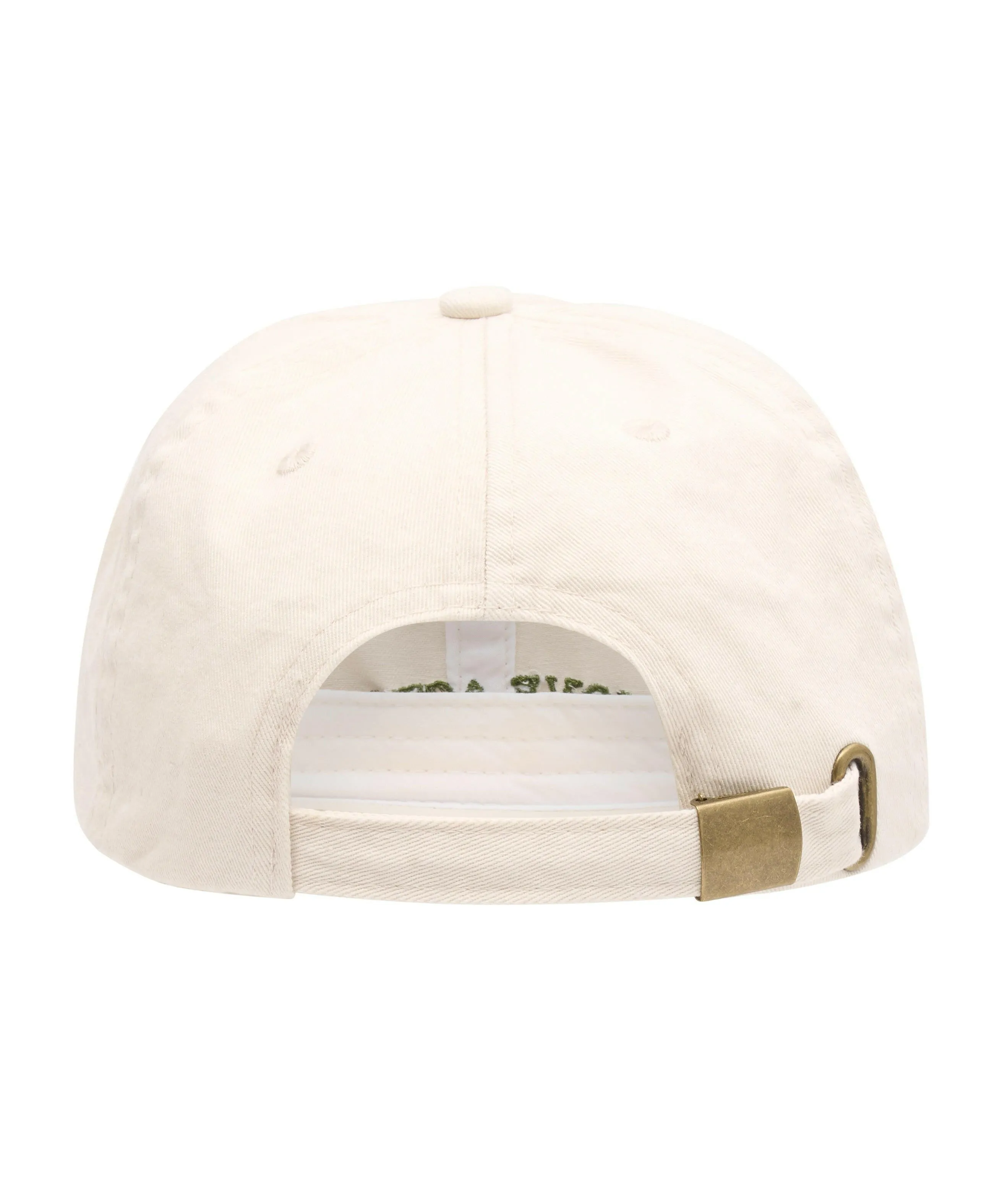 Embroidered Cap - Ivory