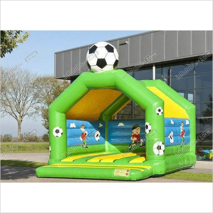 Football Inflatable Toddler Jump House , Sports Games Inside Bounce House