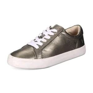 FRYE Kerry Low Lace-Up Sneakers, Pewter (Women)