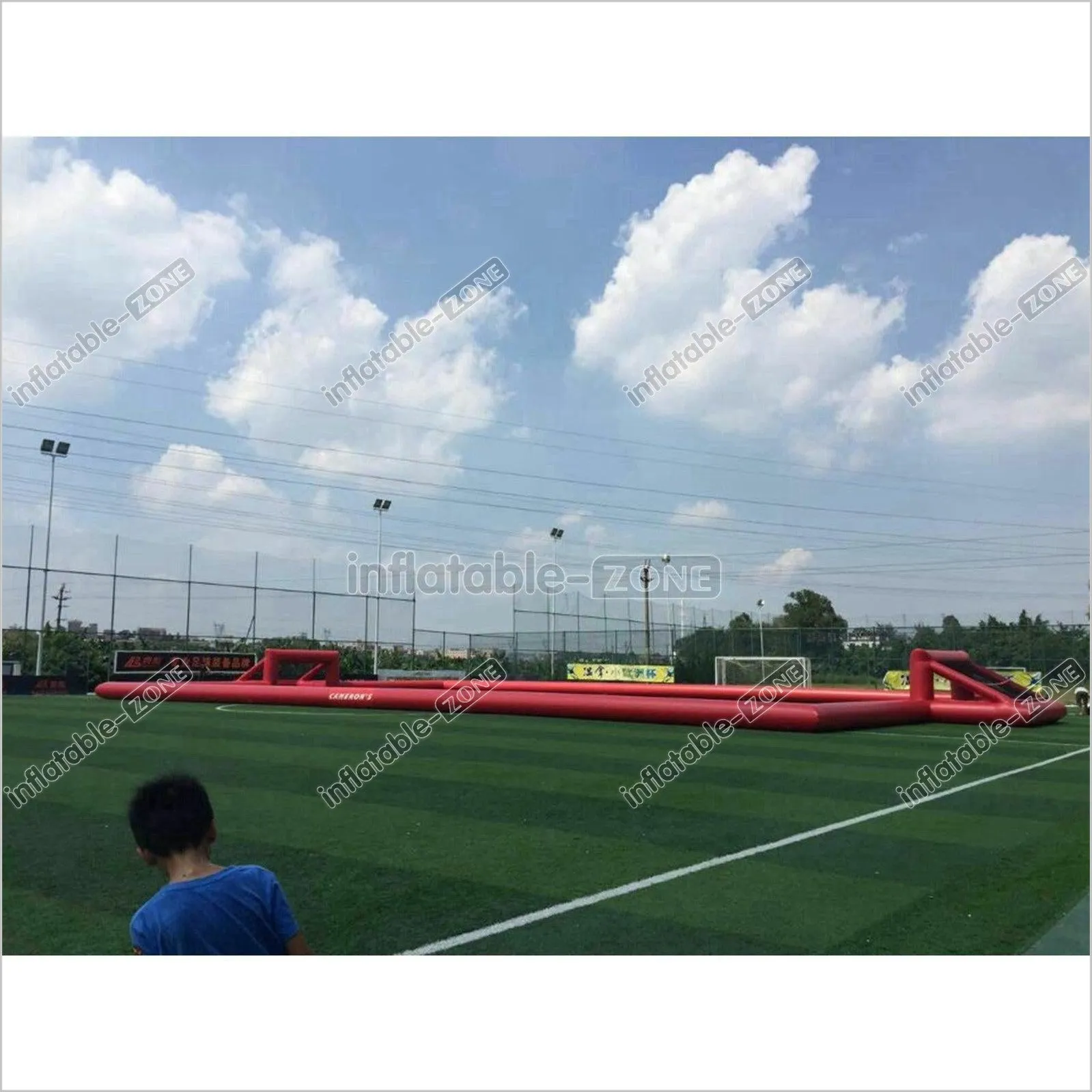 Fun Inflatable Sports Game Inflatable Soccer Field Inflatable Soccer Arena