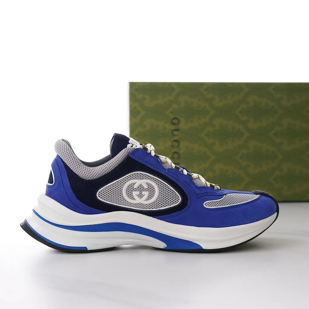 GCI Men New Run Blue Suede Sneakers-181